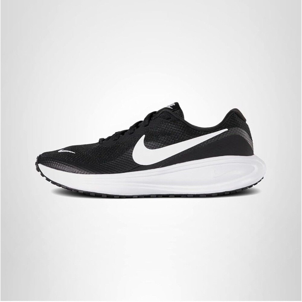 Nike Women's Revolution 8 Road Running Shoes Size 10 Black & White